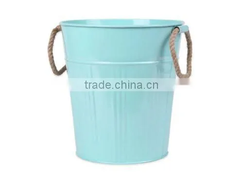 New Asbury Metal Wastebasket in colorful , Metal Trash Can, Garbage Steel Waste Bin