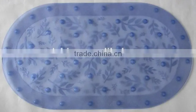 Fast delivery safety basic audited pvc bath mats