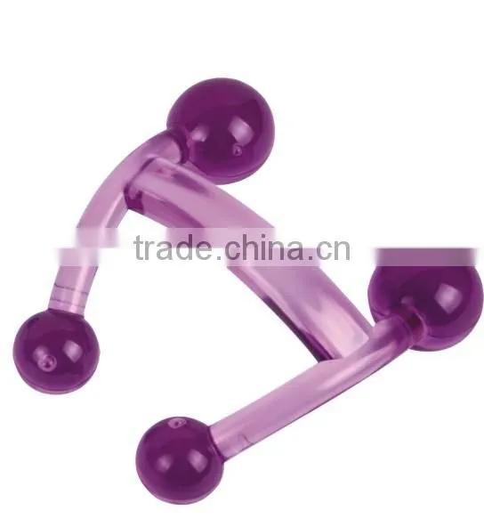 H type plastic massager Home Furnishing manual compact and convenient massager handheld plastic massager