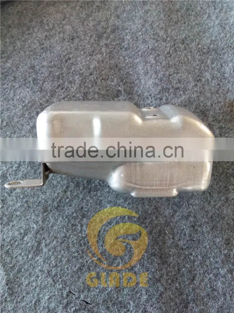 top garden brush cutter parts 143RII Engine Silencer Muffler For Grass Trimmer Garden Machine
