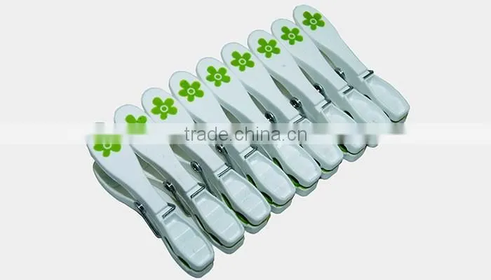 hanging colored TPR soft grip clothes peg and craft clothes drying plastic clip