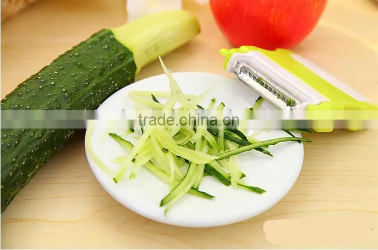 Clean and Safe Multifunction Fruit / Vegetable Peeler and Shredder