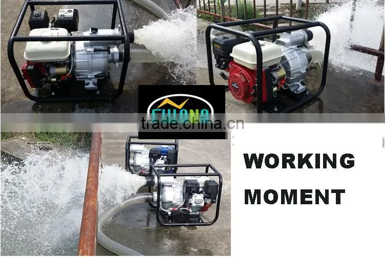 3 inch gasoline engine self priming dirty water pump