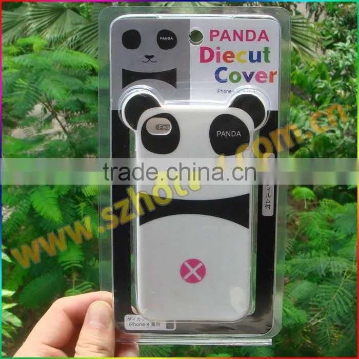 Silicone Panda Case For IPHONE 4