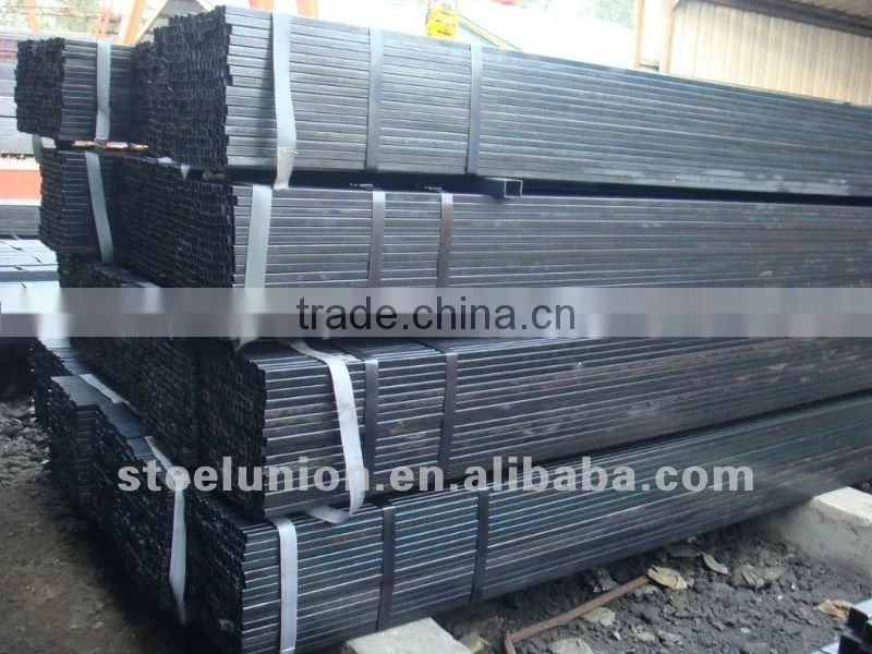 Square tube iron square tube constraction material