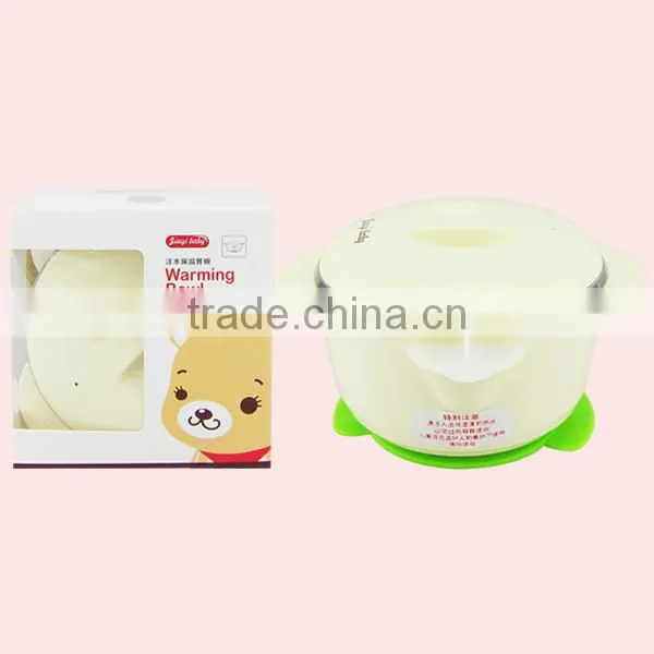 304 Material Stainless Steel Thermal Suction Food Bowl for kids