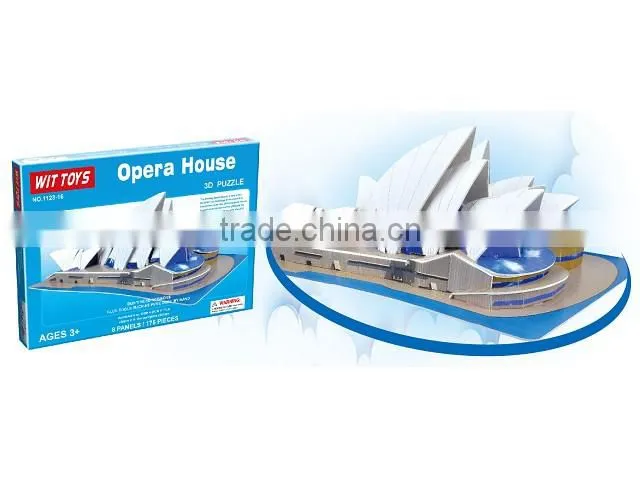 fashion 3D puzzle for kid the building puzzle