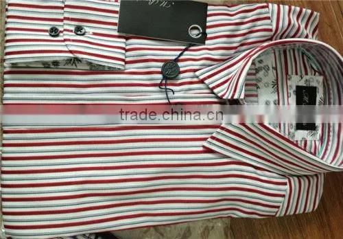 Italian design shirts for men italian,Luxury stripes trimming shirts