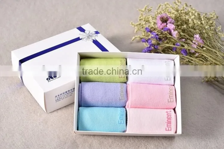Student cotton white socks