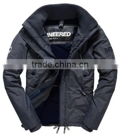 2016 men SOFTSHELL jacket with padding and SNOWCATCHER(CHMJ11027)