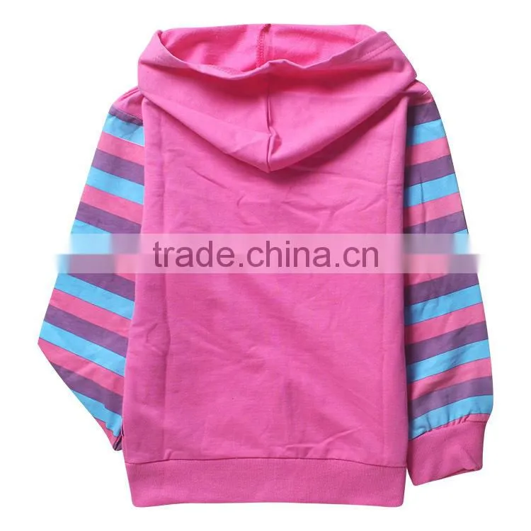 red cute cartoon girl cheap blank hoodies plain pink hoodie