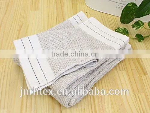 Custom weave cotton kitchen waffle towels