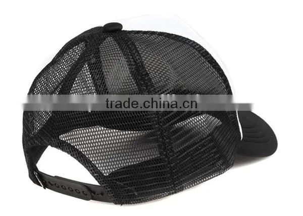 Wholesale custom mesh snapback hats curved bill trucker hat snapback cap