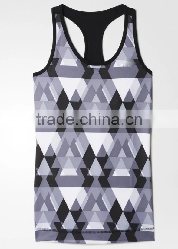High Quality Body Building Sleevelesss Training Singlet Women Tank Top Yoga