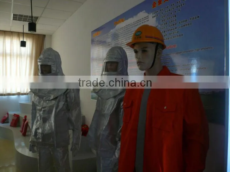MKF fire proof nomex fabric Firefighter suits/clothes