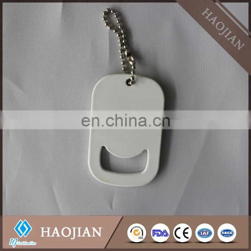 metal bottle opener with sublimation coating