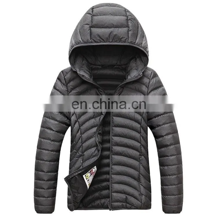 Mens outdoor wear winter down nylon jackets