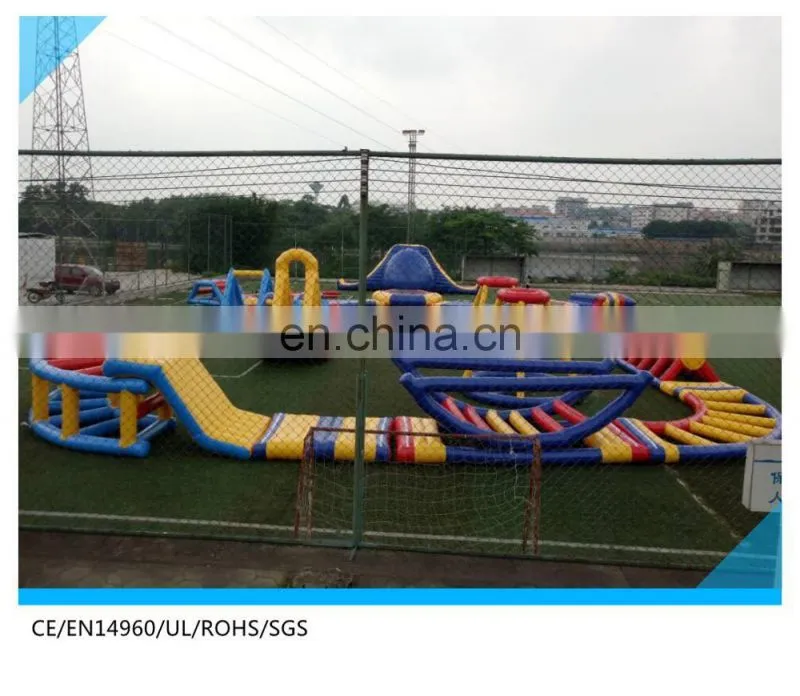 Sea floating inflatable water park /inflatable water obstacle course for sale