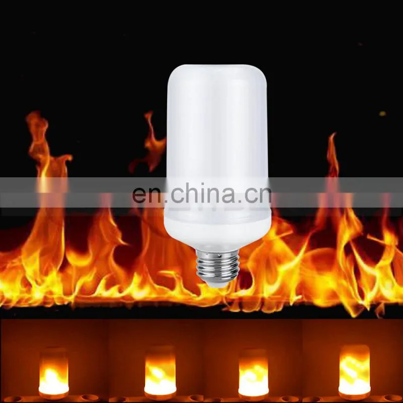 85V-265V Artificial Flame LED Blubs E27 Base Flickering Emulation Flame Light