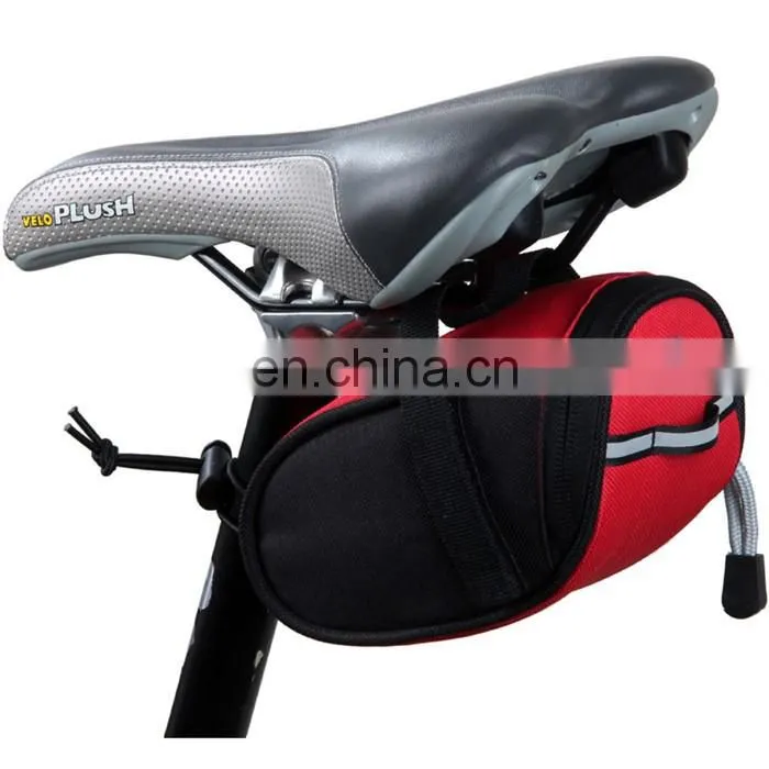 2016 New arrive Blue plastic Cycling Bicycle Bike Tail Pouch Seat Saddle Bag/bike seat bag