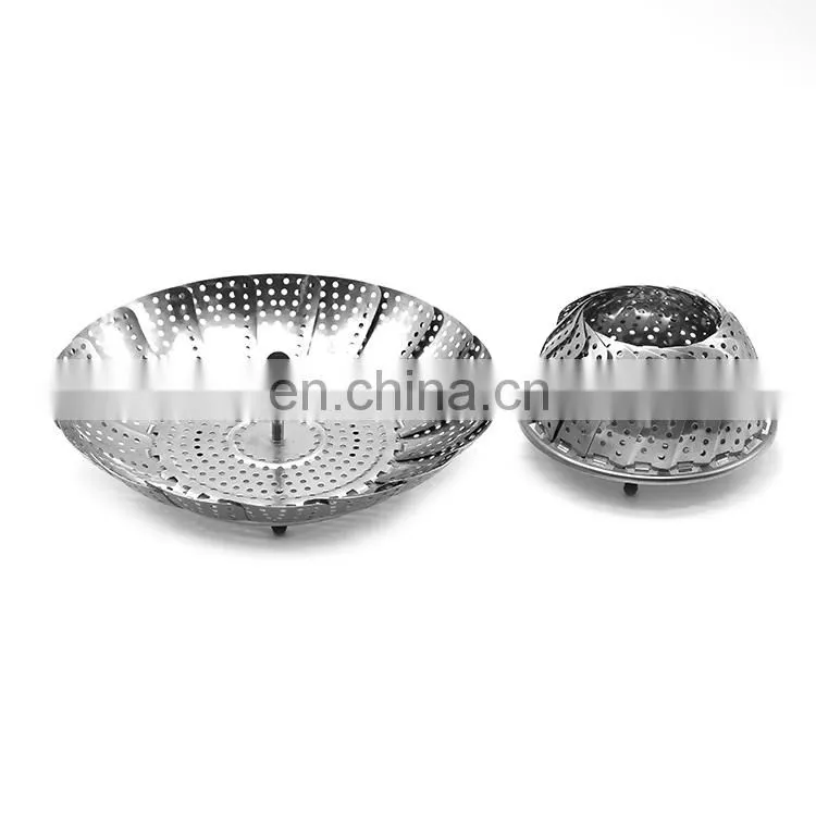 Stainless Steel Folding Collapsible Steamer Food Steamer Vegetable Steamer