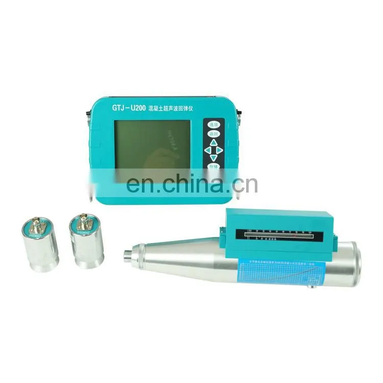 Ultrasonic And Rebound Two Methods Comprehensive Testing The Compressive Strength Digital Concrete Test Hammer