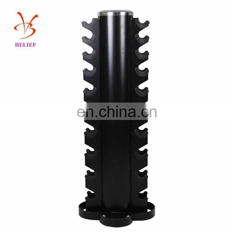 Gym Equipment Steel Dumbbell Storage Rack For 10 Pairs