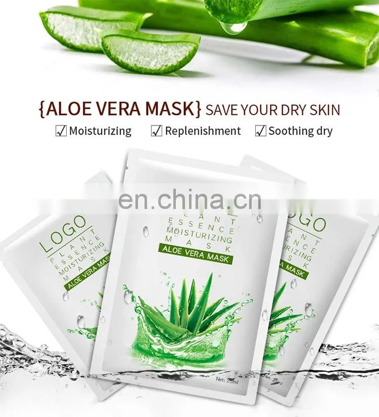 24K Gold Collagen Facial Face Mask Moisture Anti Aging Remove Wrinkle Skin Care Mask Aloe Vera