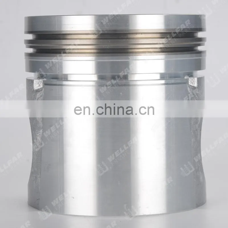 Engine piston kit piston rings piston and pin for heavy truck ISCe QSC8.3 4933120 114mm