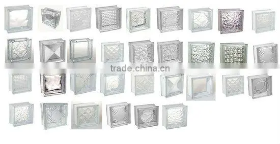 frosted glass block
