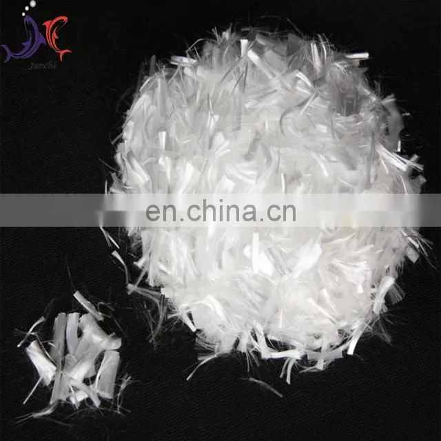 Junchi wholesale raw white 16mm pp fiber for cement board
