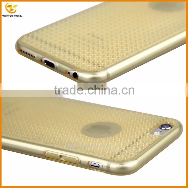 new products 2016 electroplating plating slim tpu case for iphone 6