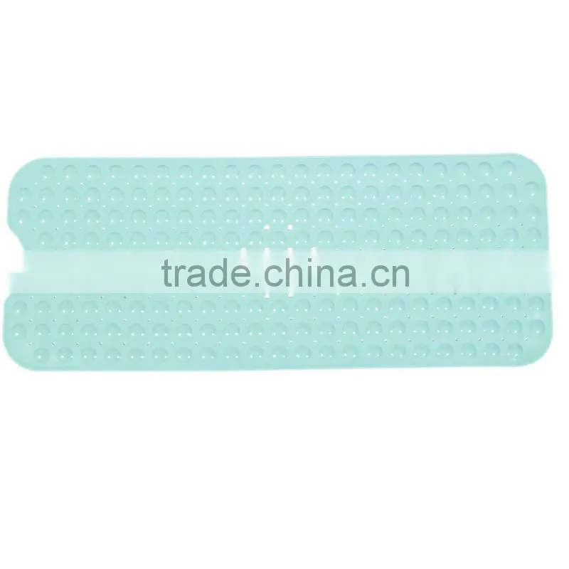 Large rectangular pvc plastic bathroom floor mat
