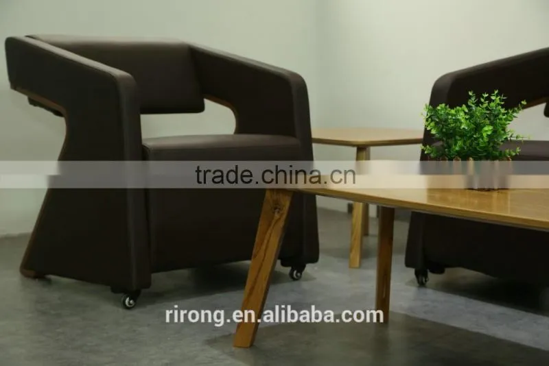 Modern guangzhou furniture leather circular living room furniture sofa