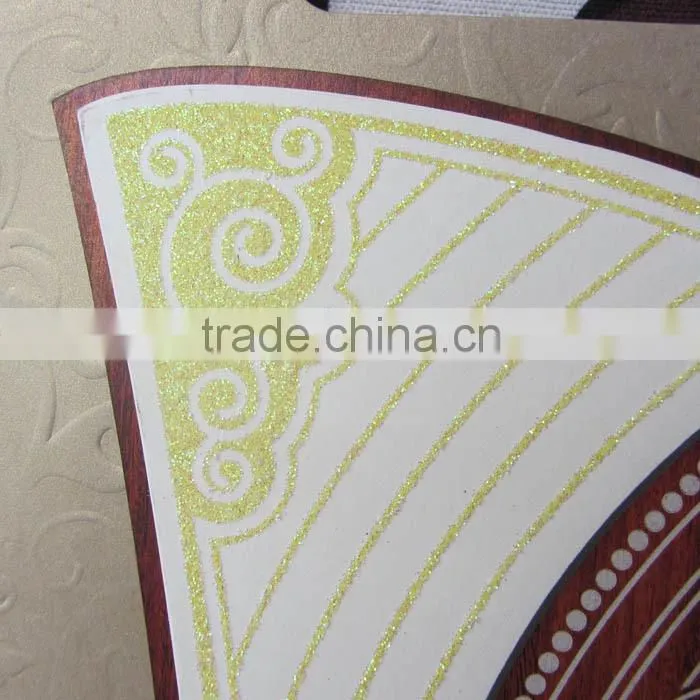 Latest Hot Sale Unique Wooden Engagement Invitation Card For Wedding