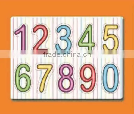 2015 Multi Color Numbers Puzzle Number Game For Children Most Suitable Learning Numbers Puzzle