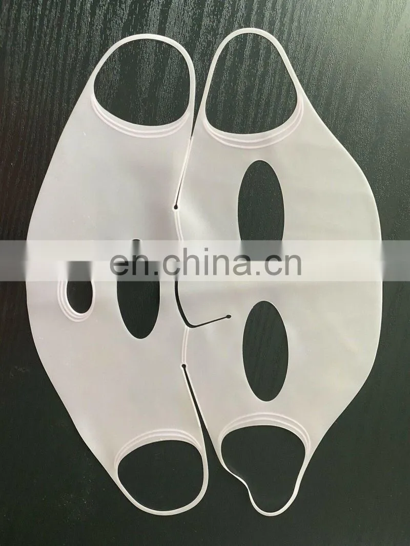 Reusable Flexible Absorption Prevent Evapor Silicone Face Mask Cover