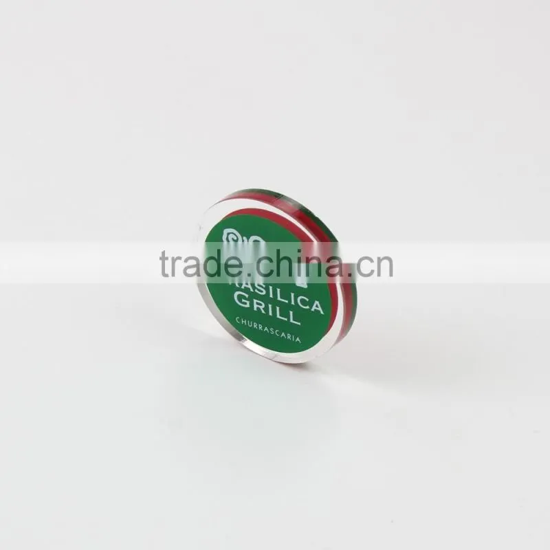 Customize Acrylic Logo Block Rounded Sign Plexiglass Block