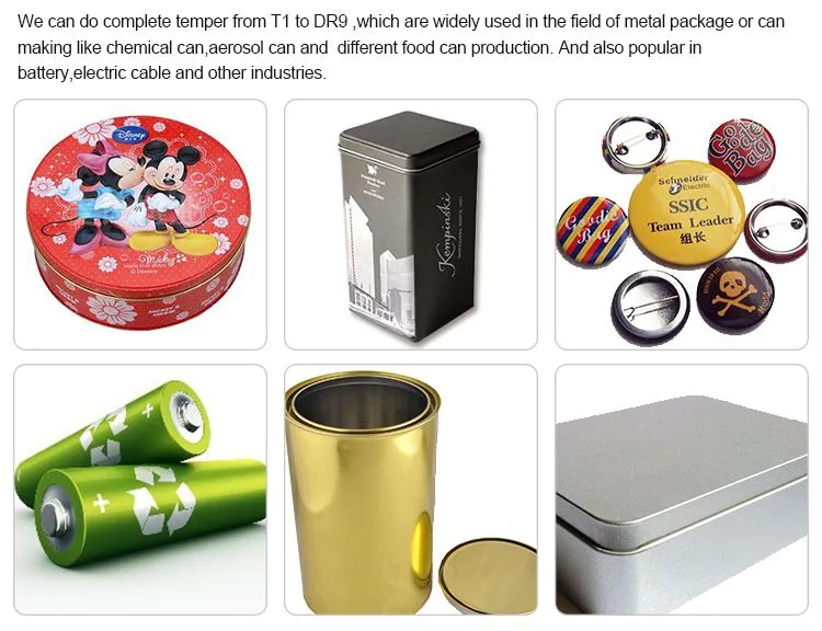 Customizable Luxury Tinplate Metal Custom Printed Tin Sheet