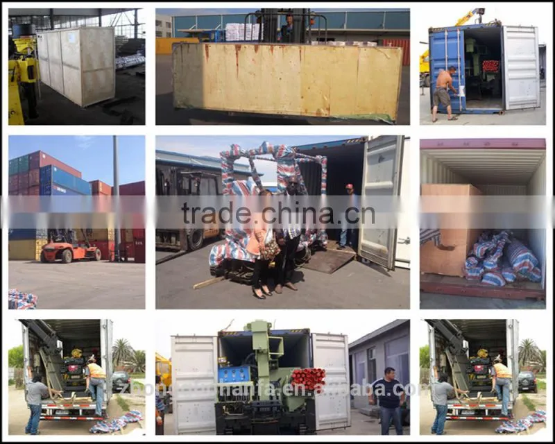 smart house piling rig HF-360 CFA method long screw auger rotary piling rig