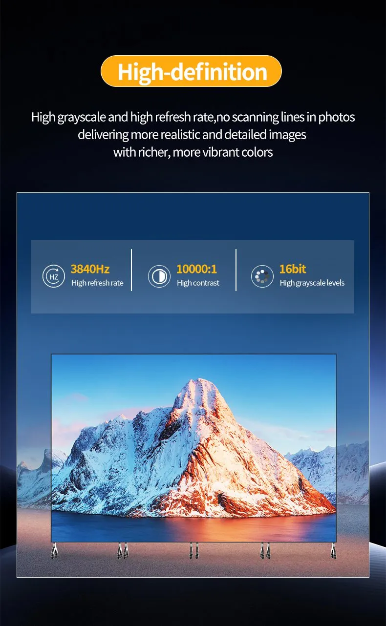 LED Full Color Wifi Control Poster Led Display P1.875 P2.5 Poster Stand Customized OEM Outdoor Video Led