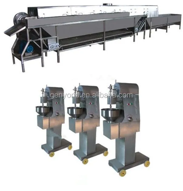 Factory Genyond High Speed Fish Meatball Forming Cooking Processing Equipment Making Machine