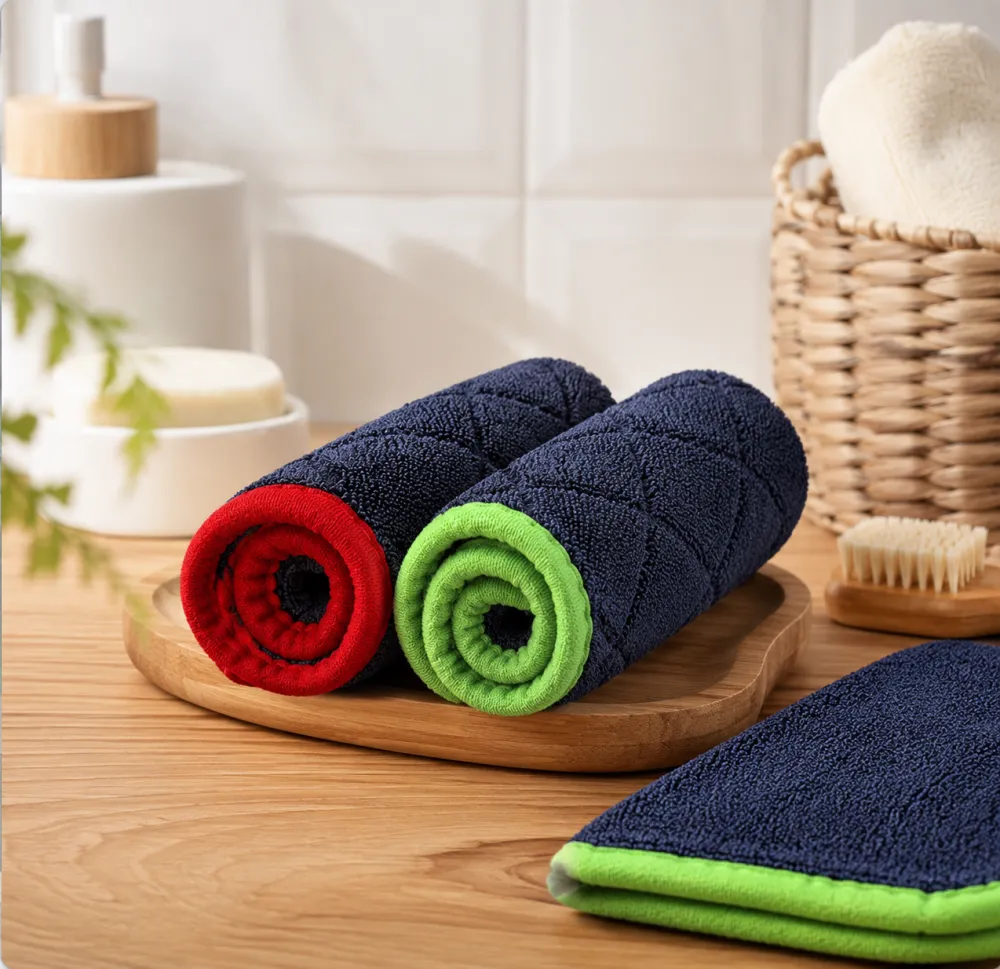 Microfiber Drying Towel with Silk Edge for Car Detailing