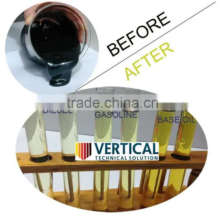 Change black oil to yellow used motor oil recycling plant Petroleum oil refinning machine