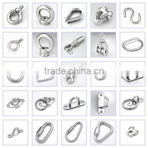 Stainless Steel construction wire rope turnbuckle
