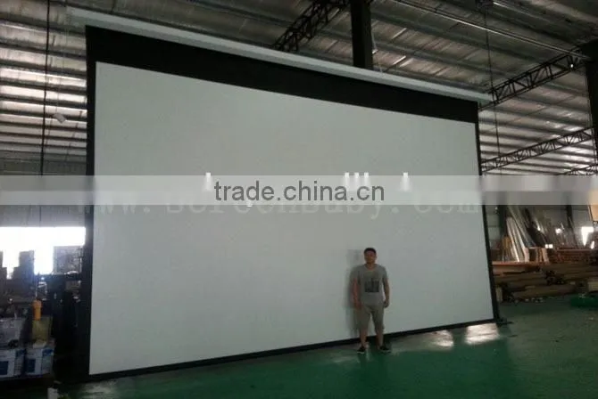 12M width Super BIG of Motorized Tension Screen
