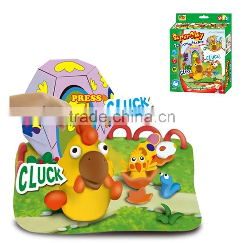 2015Hot selling modeling clay DIY super clay color mud with IC NO.3801
