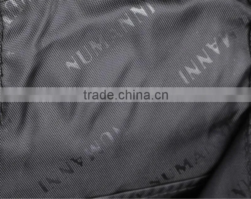 Waterproof Mens Shoulder Bag Patchwork Fabric