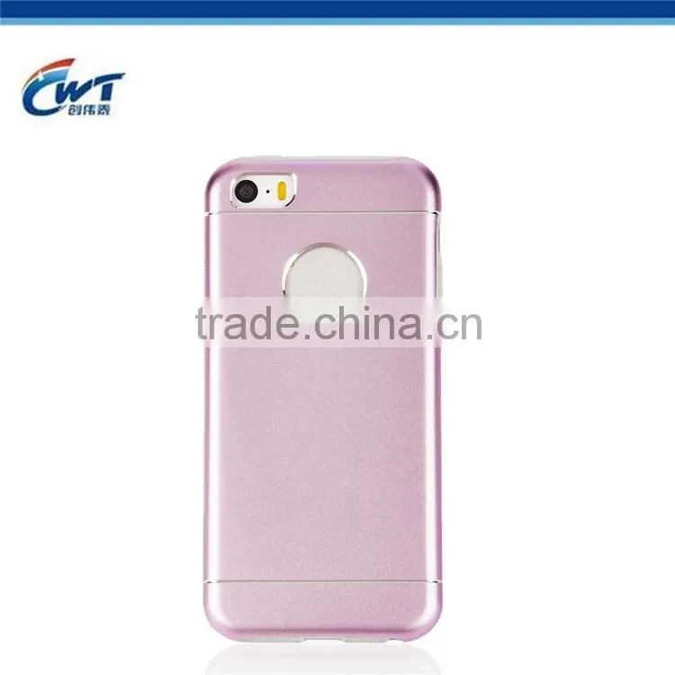 High quality OEM welcomed phone cover for iphone pc case metallic