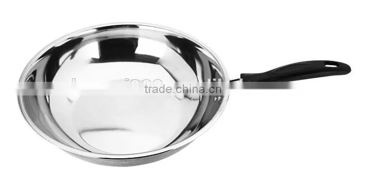 FDA LFGB SGS stainless steel non stick frying pan for house